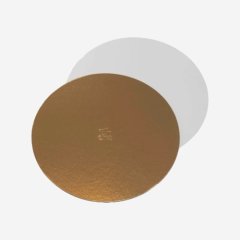 Подложка под торт Золото/Белая 1,5 мм 22 см ForG BASE 1,5 G/P D 220 S